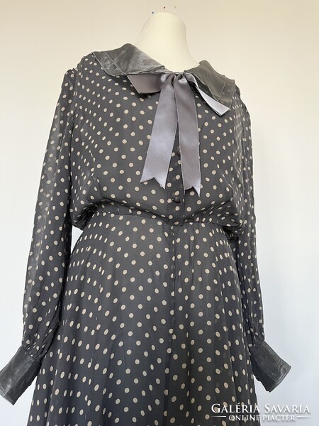 Luxus Kimijima vintage hernyóselyem ruha (M / 38) – Made in Japan