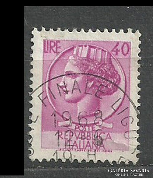 Italian 40 L Stamp