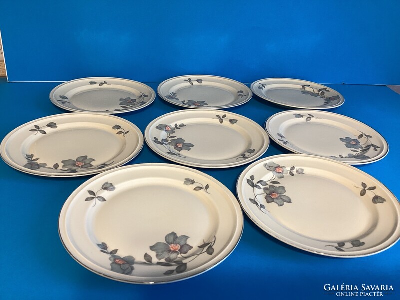 Rosenthal Winifred Porcelain Dessert Plates, Set of 8.