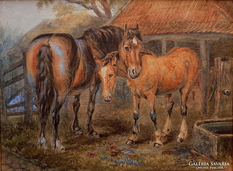 Pállik Béla: 1845-1908 Eredetiség igazolással SZÁMLÁVAL