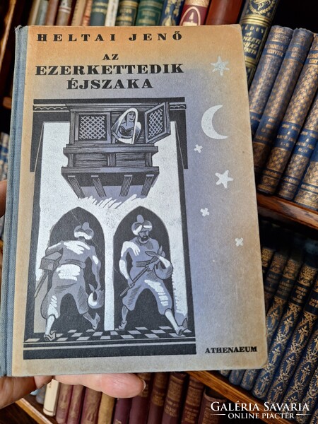 1939-bibliofil! extrém ritka első kiadás! HELTAI JENŐ: AZ EZERKETTEDIK ÉJSZAKA-szinmű--gyűjtői!