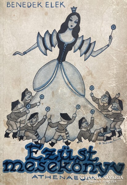 Elek: The Bedtime Lamp. Silver Fairy Tale Book - Illustrated Antique Fairy Tale Book, 1928