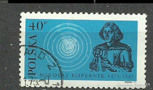 Polish 40 gr stamp