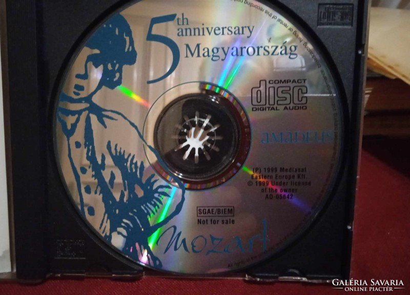 CD 5th Anniversary Mozart, Excellent Condition