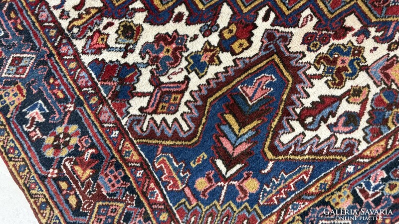 4548 UNMISSABLE Iranian Heriz Hand-Knotted Wool Persian Rug 200X300CM