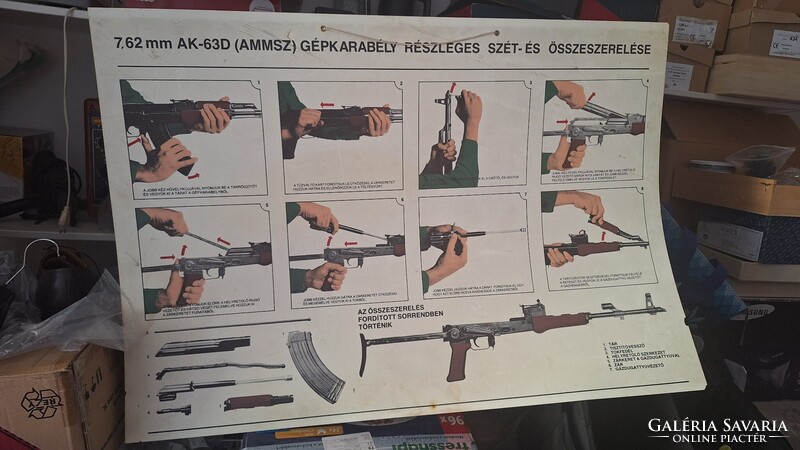 Large Military Plastic Sign
