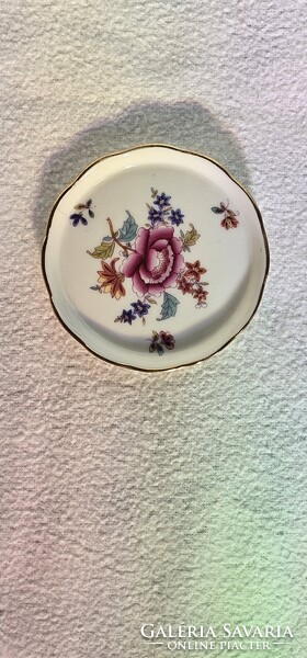 Herendi Hand-Painted Floral Porcelain Small Bowl