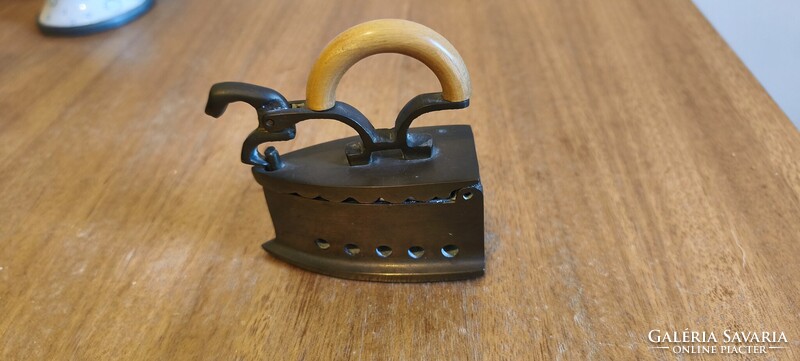 Rare Size, Antique Brass Ironing Tool