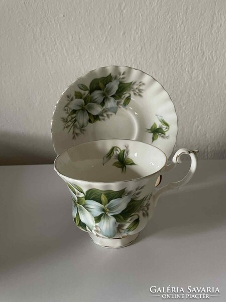Royal Albert "Trillium"  teás csésze és csészealj!