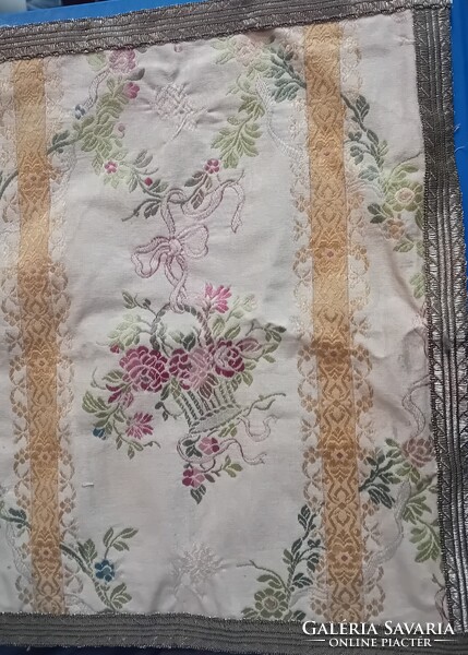 19th Century Chalice Cover (Corporal) Religious Textile Gobelin