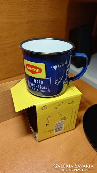 Maggi advertisement / gift tin mug 350 ml