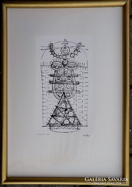 Martyn Ferenc: 1899-1986 Eredetiség igazolással SZÁMLÁVAL