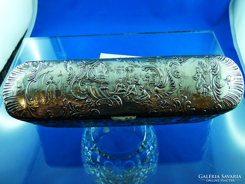 STUNNING, ANTIQUE, SILVER JEWELRY BOX, GERMAN, 1902!!!