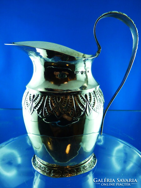 BEAUTIFUL ANTIQUE SILVER CREAM PITCHER, SWEDEN 1835!!!